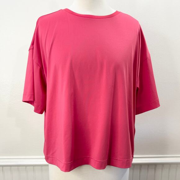 Tuckernuck Tnuck Sport Size L Ryan Boyfriend Tee Short Sleeve Performance Jersey - Picture 1 of 13